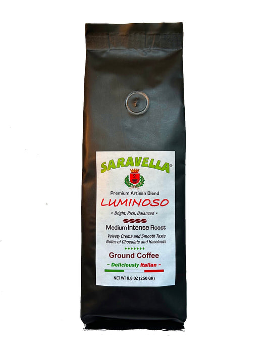 LUMINOSO - Ground Coffee  / 8.8 ounce bag