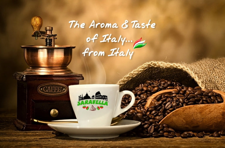 Saravella Coffee.  The Aroma & Taste of Italy...from Italy!